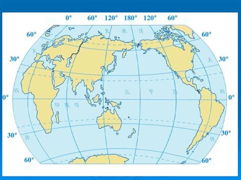 地球经纬度划分图图片 地球经纬度划分图图片