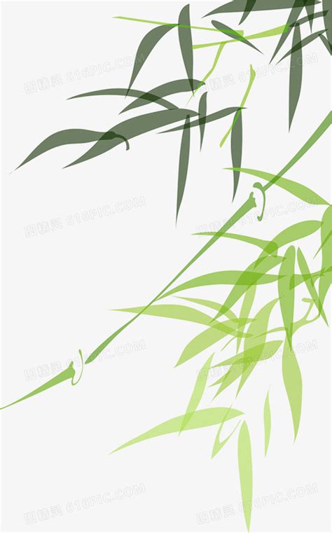 合成扁平风格绿色的竹子图片免费下载_PNG素材_编号ve9iqpwl5_图精灵