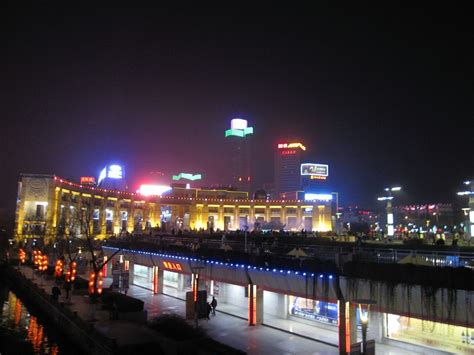 济南泉城广场夜景,都市风光,建筑摄影,摄影素材,汇图网www.huitu.com