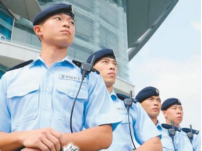 不同年代的香港警察制服图片_原创制服设计，职业装设计