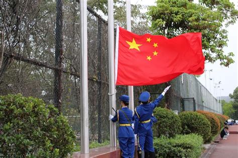 国旗飘扬 需我守护——2020年 8月 31日江汉大学升旗仪式