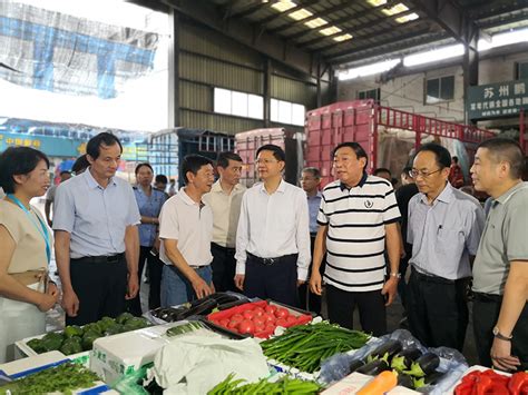 李亚平市长专题调研“菜篮子”保供工作 - 苏州市农业农村局