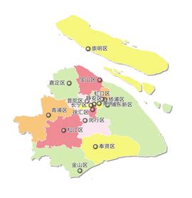 上海市区域地图_上海行政区域划分图 - 随意云