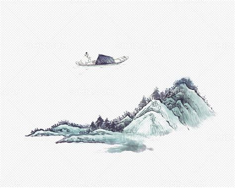 山水水墨画图片