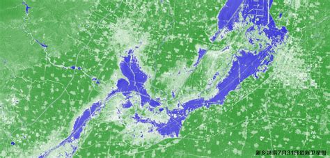 2021最新卫星图-河南省商丘市水灾过后最新10米哨兵卫星图