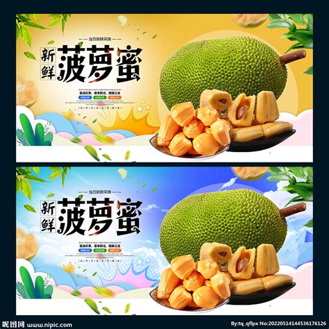 菠萝蜜设计图__海报设计_广告设计_设计图库_昵图网nipic.com