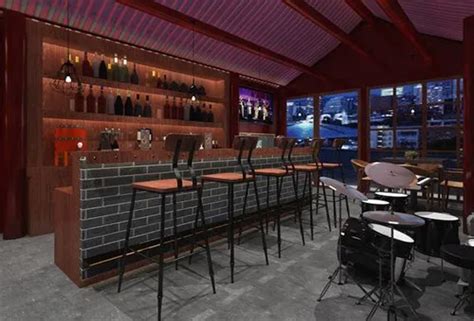 东莞本色酒吧设计案例赏析 - 酒吧设计 - 设计案例 - 耐思设计