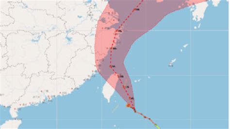 第18号台风“米娜”要来了！可能在十一期间擦过或登陆浙江！ - 热点 - 丽水在线-丽水本地视频新闻综合门户网站
