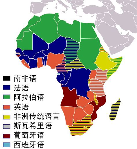 非洲殖民地图、 - 随意贴