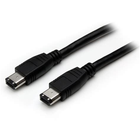 QVS - IEEE 1394 cable - 4 pin FireWire (M) to 6 pin FireWire (F) - 6 ft ...