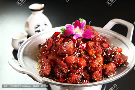 干锅排骨鸡,中国菜系,食品餐饮,摄影,汇图网www.huitu.com
