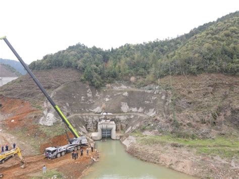 中国电力建设集团 基础设施 鹰潭市花桥水利枢纽工程正式下闸蓄水
