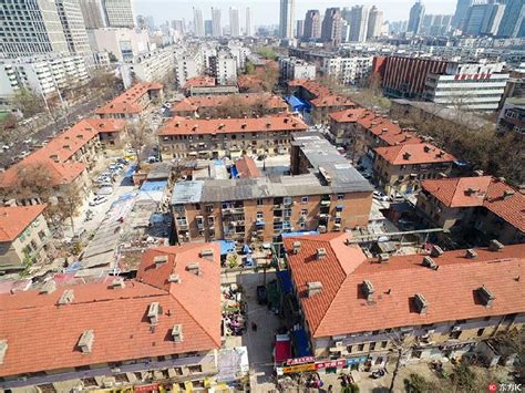 航拍郑州国棉厂红房子建筑群 俯瞰外观酷似“俄罗斯”方块-上游新闻 汇聚向上的力量