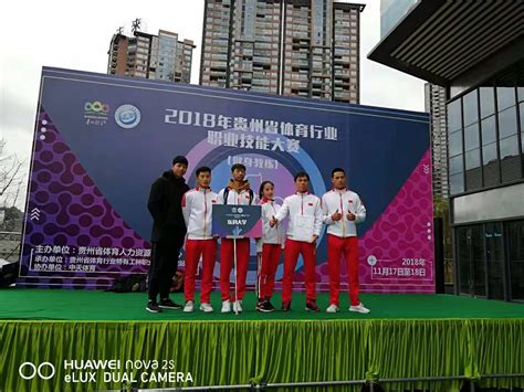 我校代表队荣获2018贵州省体育行业职业技能大赛（健身教练）团体一等奖-贵州医科大学运动与健康学院