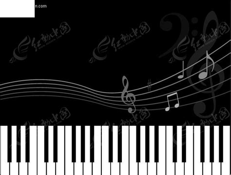 动感音乐符号钢琴键盘EPS素材免费下载_红动网