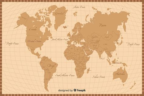 矢量世界地图与垃圾年代纹理设计元素图片_ID:167717611-Veer图库
