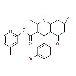 361194-28-7_CAS号:361194-28-7_4-(3-bromophenyl)-2,7,7-trimethyl-N-(4 ...