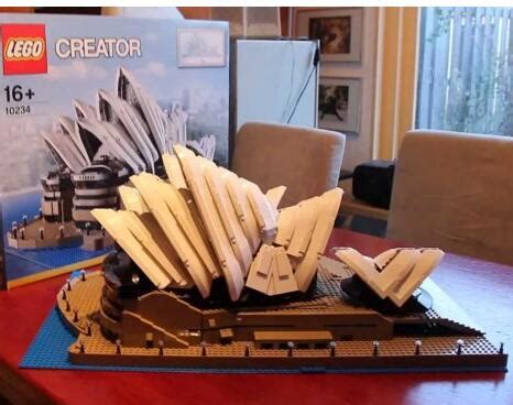 丹麦的骄傲：LEGO乐高之悉尼歌剧院10234_拼插积木_什么值得买