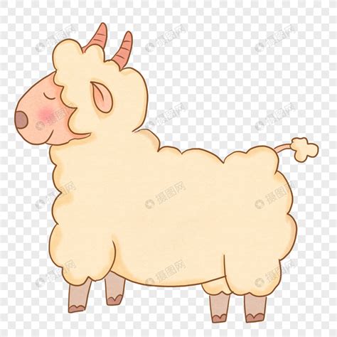 卡通头像羊图片