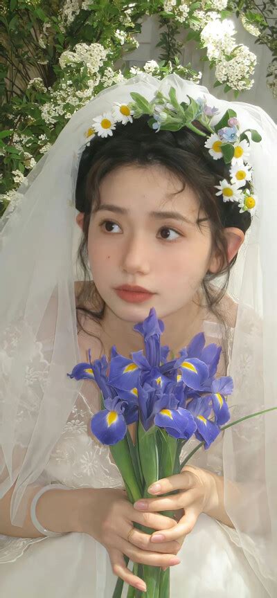 夏日头像甜美女生图片