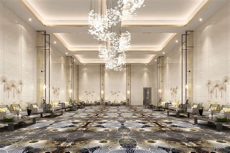 现代宴会厅 - 效果图交流区-建E室内设计网