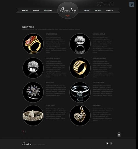 珠宝网页设计 品牌系列|网页|其他网页|HECHONGCHONG - 原创作品 - 站酷 (ZCOOL)