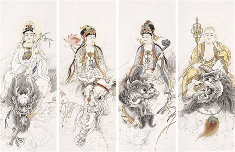 佛教四大菩萨-传统文化-炎黄风俗网