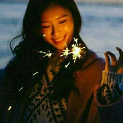 非主流烟花女生头像