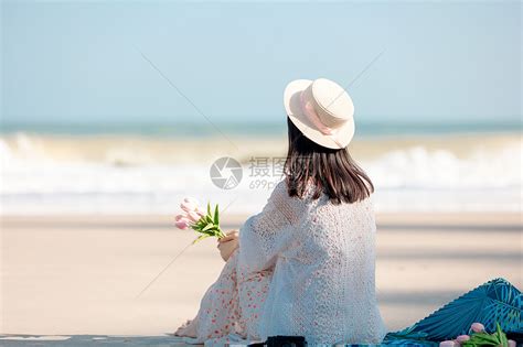 温柔女生头像夏天背影