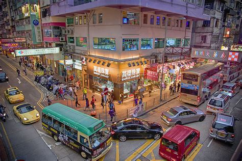 香港尖沙咀旅游景点真实照片风景_配图网