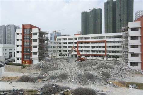 珠海夏湾中学教学楼将拆除 重建一栋6层综合楼_房产资讯-珠海房天下