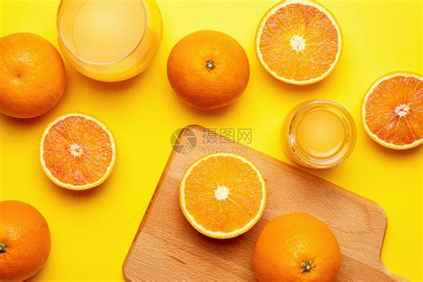 新鲜脐橙橙子橙汁维生素C高清图片下载-正版图片500865351-摄图网