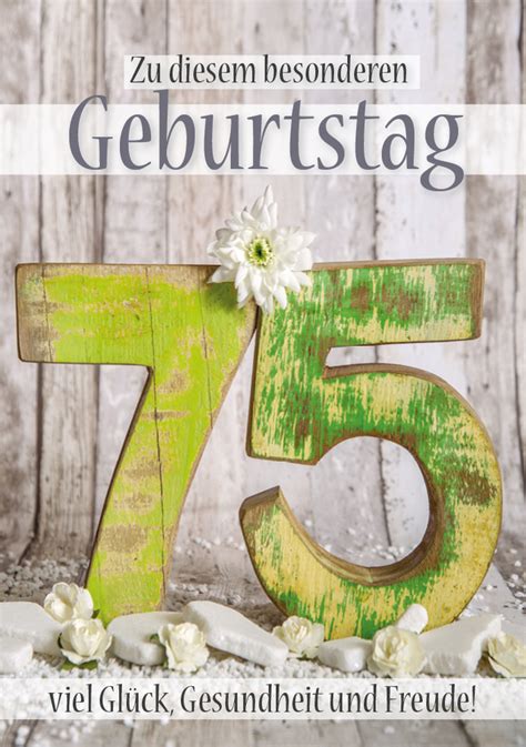 Die Besten Ideen Für Geburtstagswünsche Zum 75. Geburtstag – Beste ...