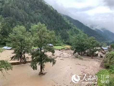 甘肃省甘南迭部泥石流造成1人遇难，3人失联
