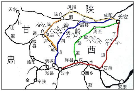 关中地图图片