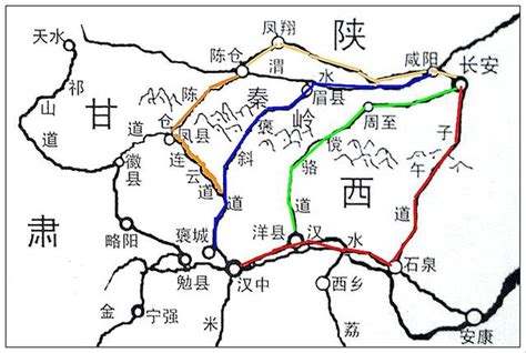 汉中关中,古代,古道_大山谷图库