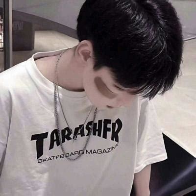 男生头像非主流侧脸头像