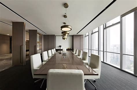 5.4米层高办公室装修设计效果图_岚禾办公室设计