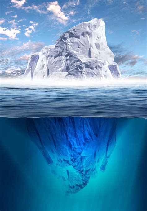 漂浮的冰山,漂浮的人_大山谷图库