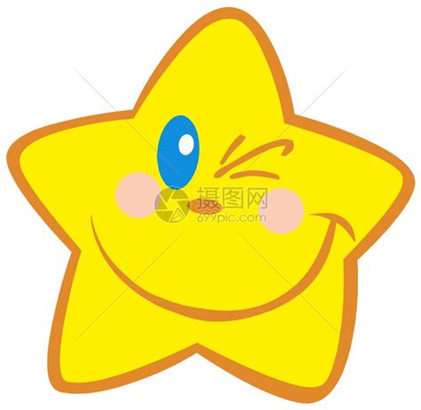 快乐的小星闪烁插画图片下载-正版图片303934442-摄图网