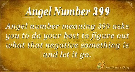Angel number 399: Meaning And Symbolism - Mind Your Body Soul