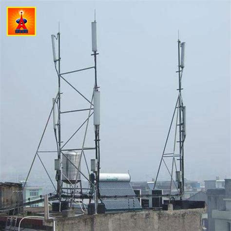 楼顶5G通信杆批发 加工定制移动联通电信通信塔杆一体化信号基站-阿里巴巴