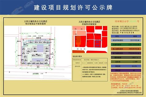 大同古城新建钓鱼台文化酒店 项目规划许可公示 - 0352房网