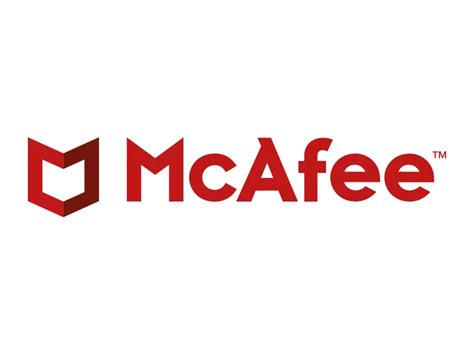 McAfee logo in transparent PNG format