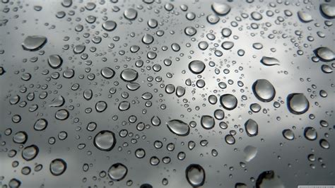 雨滴落在玻璃上的唯美手机壁纸图片_配图网