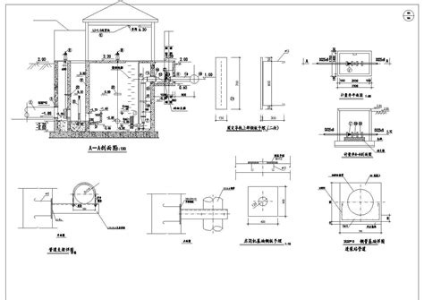 泵与泵站设计平面图_泵房图纸__土木在线