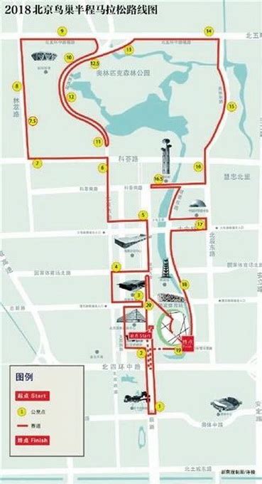 北京“半马”本周日开跑 赛道沿线路段将分时限行（附路线图） | 北晚新视觉