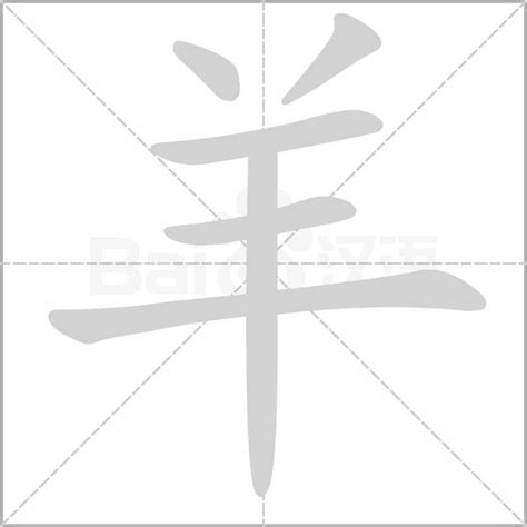 汉字羊字的演变过程图片，急需呀？
