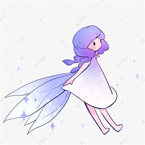 蝴蝶仙女图片