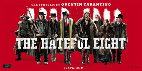 八恶人（The Hateful Eight）电影海报设计 - 设计之家